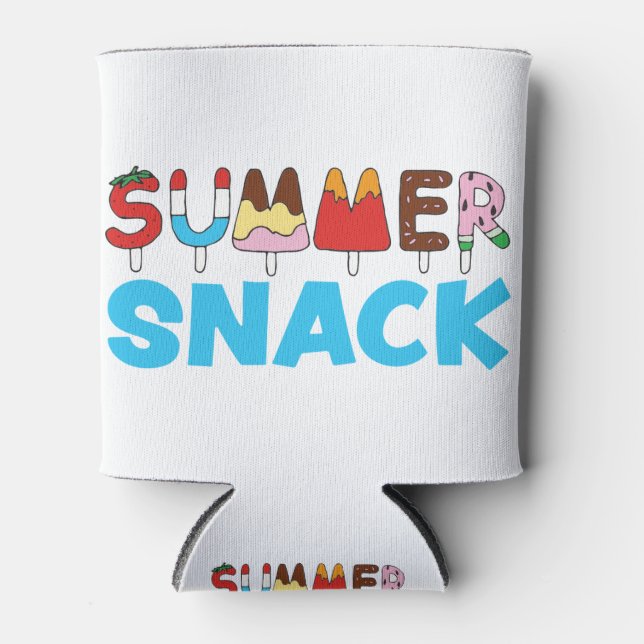 Rafraîchisseur Pour Canette Snack d'été pour enfants Popsicles (Devant)
