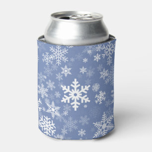 Rafraîchisseur Pour Canette Snowflakes Personnaliser graphique Arrière - plan 