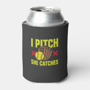 Rafraîchisseur Pour Canette Softball Maman Papa Baseball Sport