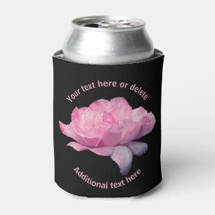 Rafraîchisseur Pour Canette Soignée Rose Rose Fleur Fleur Personnalisée