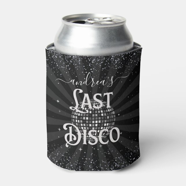 Rafraîchisseur Pour Canette Soirée de Bachelorette Disco Rétro 70  (Can devant)