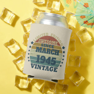 Rafraîchisseur Pour Canette Soixante-dix vintages fête du 80e anniversaire