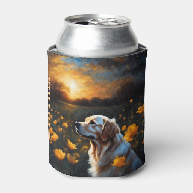Rafraîchisseur Pour Canette Solar Eclipse Golden Retriever Boire (Can devant)