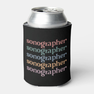 Rafraîchisseur Pour Canette Sonographe Ultrasound Tech Retro Sonographer Cadea