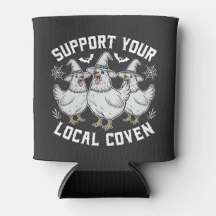 Rafraîchisseur Pour Canette Soutenez votre Coven Roster local Halloween Éffray