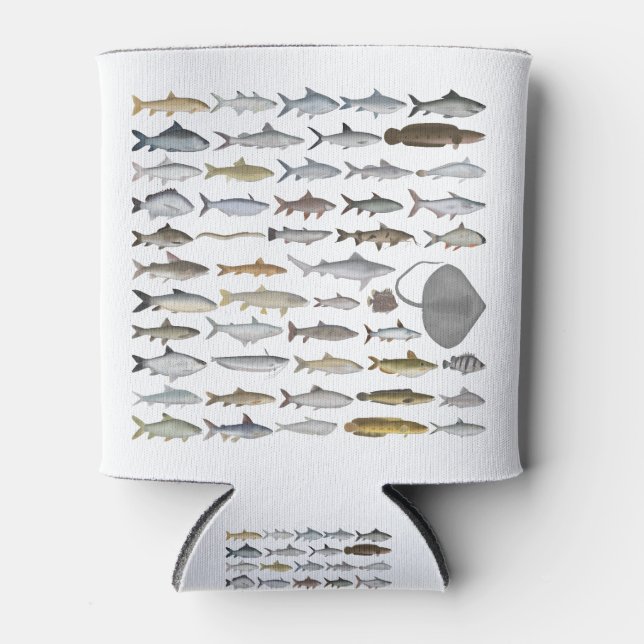 Rafraîchisseur Pour Canette South Asia Freshwater Fish Group (Devant)