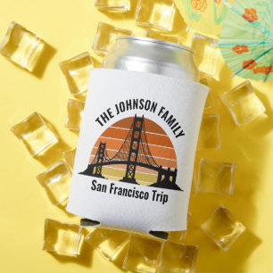 Rafraîchisseur Pour Canette Souvenir personnalisé de San Francisco Bridge