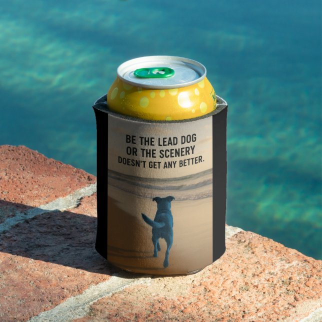 RAFRAÎCHISSEUR  POUR CANETTE SOYEZ LE CHIEN PRINCIPAL (Piscine in situ)