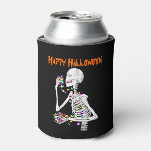 Rafraîchisseur Pour Canette Squelette Manger Halloween Candy
