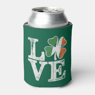 Rafraîchisseur Pour Canette St Patrick Love Chance Irlande Trèfle Vert