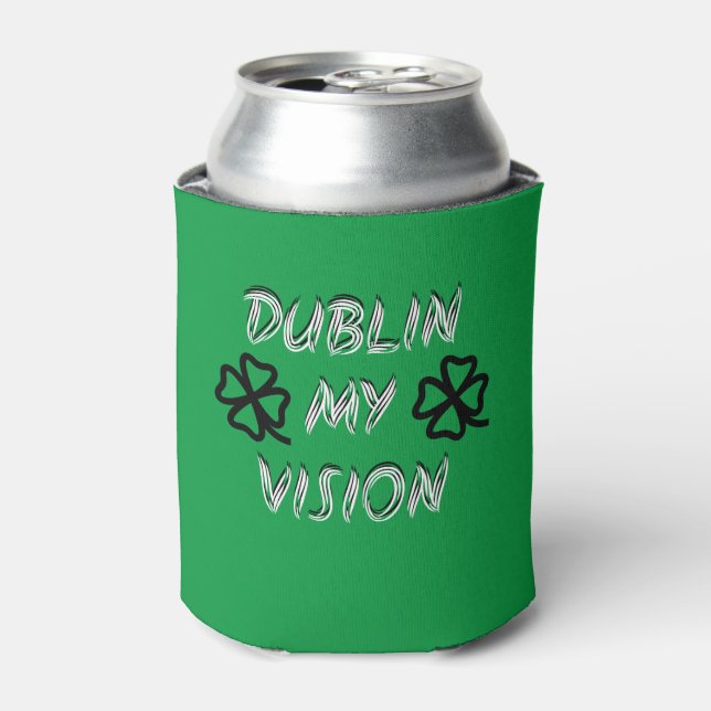 Rafraîchisseur Pour Canette St. Patrick's Day Drôle Humour vert (Can devant)