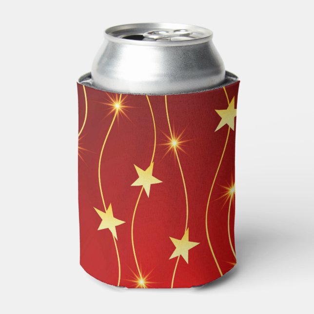 Rafraîchisseur Pour Canette Star Adored Ruby Motif rouge (Can devant)