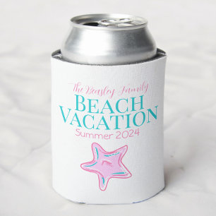 Rafraîchisseur Pour Canette Starfish Custom Beach Croisière Réunion Vacances
