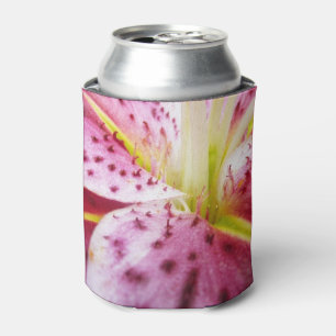 Rafraîchisseur Pour Canette Stargazer Lily brillant Magenta Floral