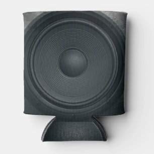 Rafraîchisseur Pour Canette Style Grunge, arrière - plan haut-parleur audio