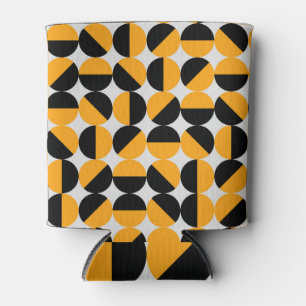 Rafraîchisseur Pour Canette Style seventies, demi-cercles géométriques.