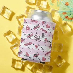 Rafraîchisseur Pour Canette Style XOXO Valentine's Day