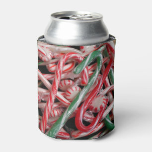 Rafraîchisseur Pour Canette Sucres de canne et menthe de Noël