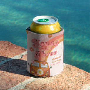 Rafraîchisseur Pour Canette Super Young Wild and Three Peach Van Daisy