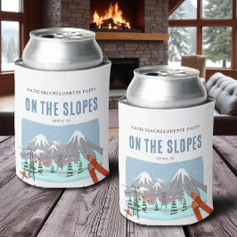 Rafraîchisseur Pour Canette Sur Les Pentes Ski De Neige Fin De Semaine