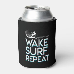 Rafraîchisseur Pour Canette Surf Wake Répéter Surfing Cadeaux Lover