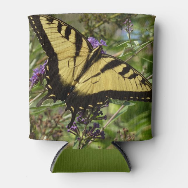 Rafraîchisseur Pour Canette Swallowtail sur Butfly Bush (Devant)