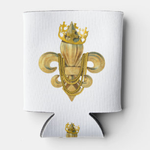 Rafraîchisseur Pour Canette Symbole Mardi Gras Pourcentage Fleur de Lis avec p