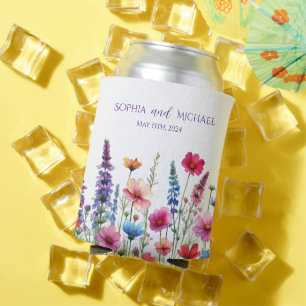 Rafraîchisseur Pour Canette Symphonie fleur sauvage-Mariage