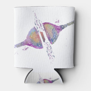 Rafraîchisseur Pour Canette Synapse aquarelle.....Art Médicale