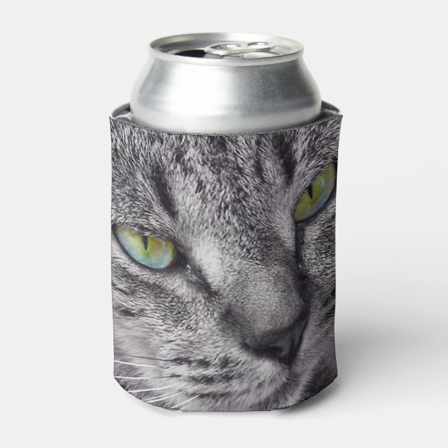 Rafraîchisseur Pour Canette Tabby cat peut refroidir (Can devant)