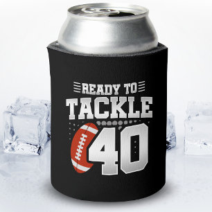 Rafraîchisseur Pour Canette Tackle 40e anniversaire 40 ans Couples Anniversair