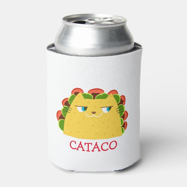 Rafraîchisseur Pour Canette Taco Cat (Can devant)