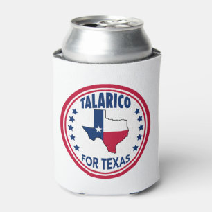 Rafraîchisseur Pour Canette Talarico pour l'élection patriotique du Texas