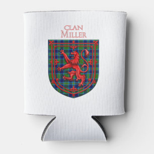 Rafraîchisseur Pour Canette Tartan Miller Plaid Écossais Lion Rampant