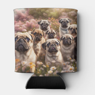Rafraîchisseur Pour Canette Tasses pour chiens Pug Super Mignons Kooize