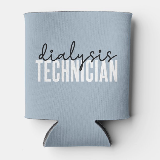 Rafraîchisseur Pour Canette Technicien en dialyse | Cadeaux techniques en néph (Devant)