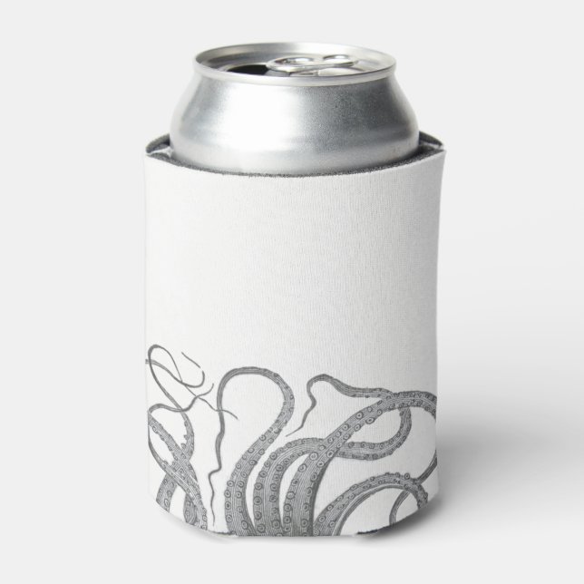 Rafraîchisseur Pour Canette tentacules de pieuvre nautique kraken steampun vin (Can devant)