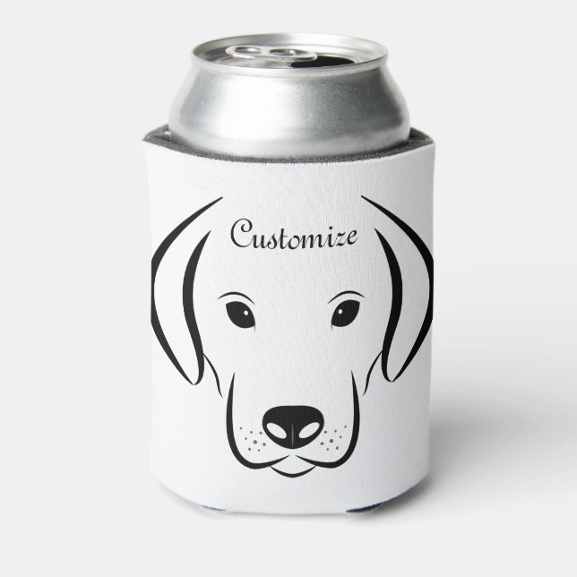 Rafraîchisseur Pour Canette Tête de chiot mignonne Thunder_Cove (Can Dos)