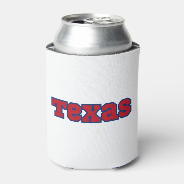 Rafraîchisseur Pour Canette Texas State Pride Custom (Can devant)
