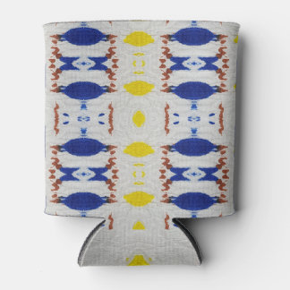 Rafraîchisseur Pour Canette texture cravate-teinture : shibori, batik d'ivoire