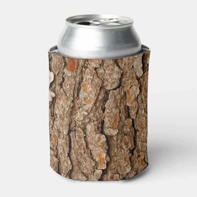 Rafraîchisseur Pour Canette Texture de l'écorce de pin (Can devant)