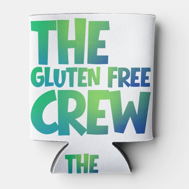 Rafraîchisseur Pour Canette The Gluten Free Crew (Devant)