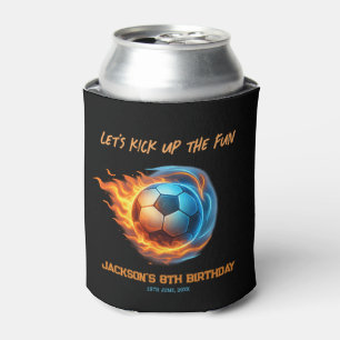 Rafraîchisseur Pour Canette Thème de football pour fête d'anniversaire d'athlè