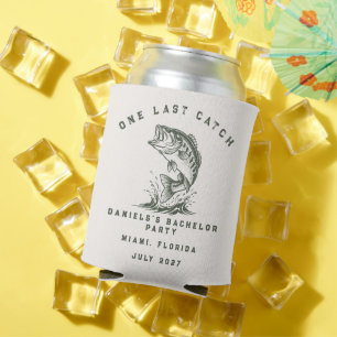Rafraîchisseur Pour Canette Thème Poisson Fête de Bachelor Personnalisée pour