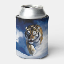 Tigre dans la neige