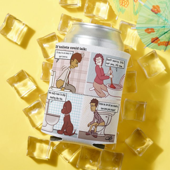 Rafraîchisseur Pour Canette Toilette (Été in situ)