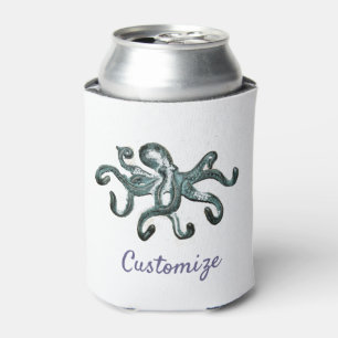 Rafraîchisseur Pour Canette Tonnerre-Cove d'Octopus bleu