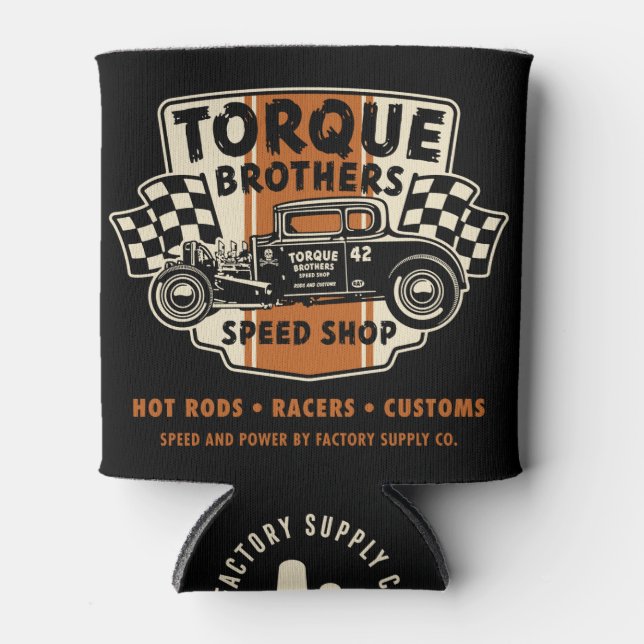 Rafraîchisseur Pour Canette Torque Brothers TB020 (Devant)