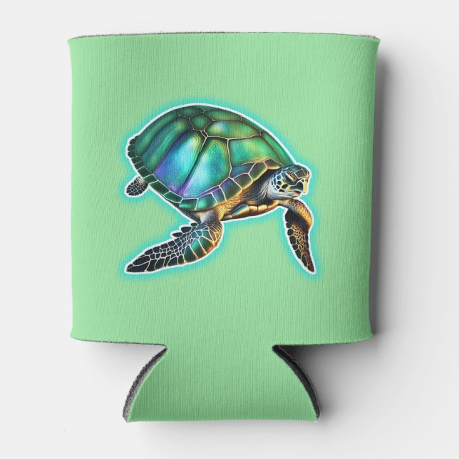 Rafraîchisseur Pour Canette Tortue de mer (Devant)