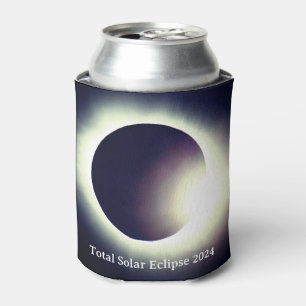 Rafraîchisseur Pour Canette Total éclipse solaire 8 avril 2024 soleil de lune